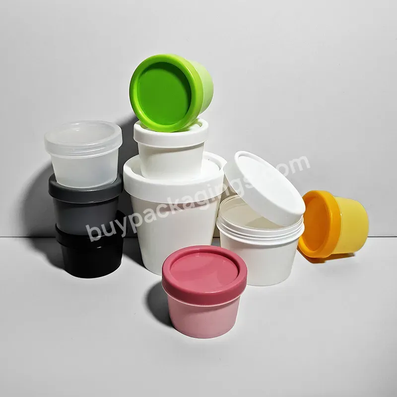 Factory Wholesale Custom Color Hair Mask Jar Empty Face Mask Jar 50g 100g 200g - Buy Eco Friendly Colorful Pp Plastic Cream Jar Cosmetic Containers,Plastic Face Mask Jar,Hair Mask Jar.