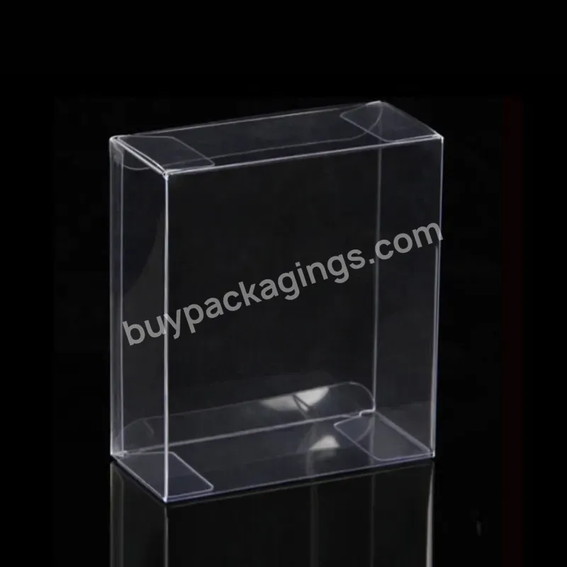 Factory Wholesale Custom Waterproof Cosmetic Clear Pvc Plastic Transparent Box Packaging - Buy Small Gift Box Packaging,Custom Plastic Box Packaging,Clear Rectangular Plastic Retail Packaging Box.