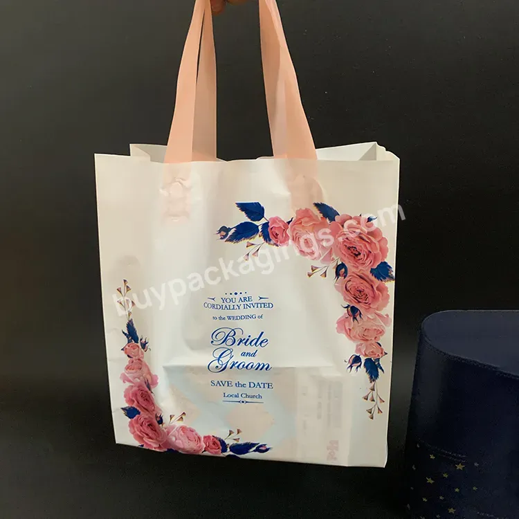 Factory Wholesale Environmental Protection Customized Printing Portable Plastic Exquisite Gift Bags - Buy Exquisite Plastic Gift Bags,Wholesale Tote Bag,Portable Plastic Tote Bag.