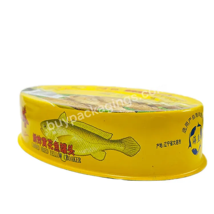 Factory Wholesale Food Grade Empty Two Piece Tuna Maldives Sardine Fish Tin Can For Food Canning Fish Oil With Lid - Buy Fish Can,Can For Fish,Tin Cans For Fish.
