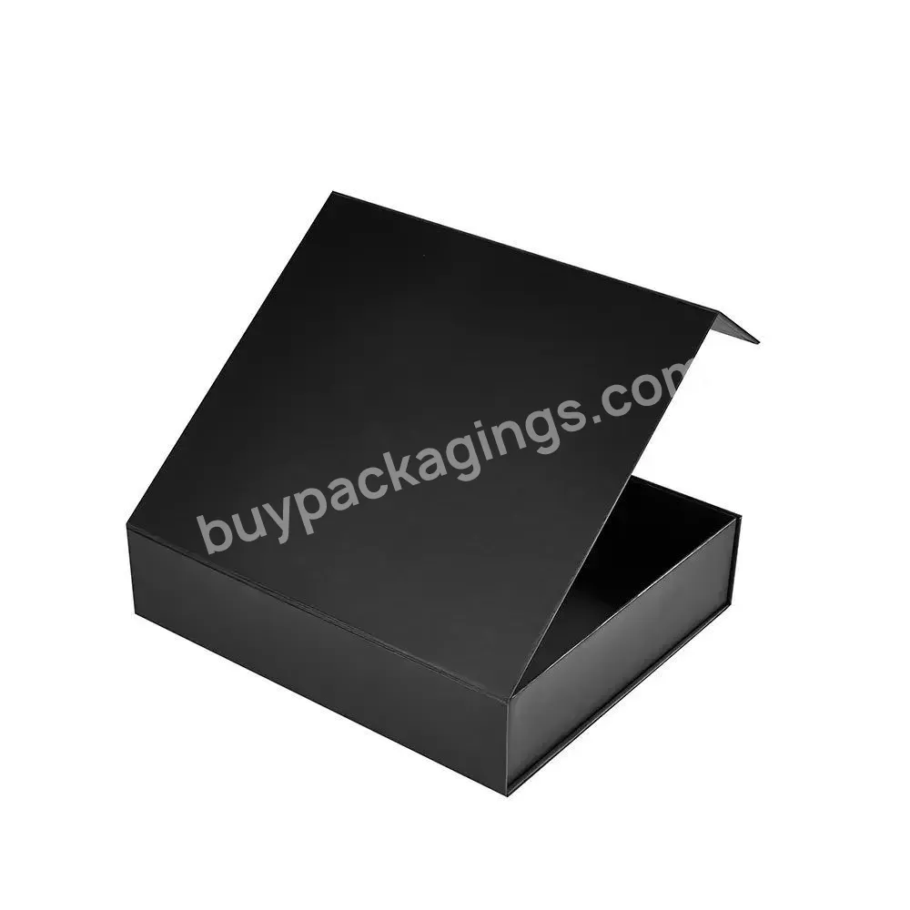 Factory Wholesale Matte Paper Cardboard Magnetic Folding Closure Skincare Cosmetic Gift Box With Logo Custom - Buy Book Shaped Magnetic Box,Gift Box Magnet Closing,Magnet Box Packaging For Products.