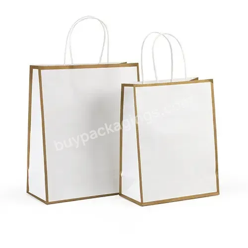 Factory Wholesale Supermarket Fancy Gift Inventory Kraft Paper Packaging Bag With Handle General Business Shopping Take Away Bag - Buy Biodegradable Paper Bags,Delivery Packaging Bags,Coffee Packaging Bags.