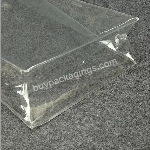 Fashion Customized Transparent Pvc Tote Gift Packing Bag With Handle - Buy Gift Packing Bag,Souvenir Cute Small Gift Bags,Christmas Gift Packing Bag.