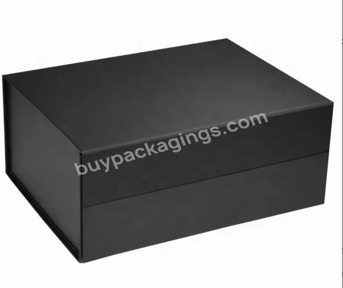 Fashion Design Custom Luxury Cardboard Paper Gift Wig Hair Extension Magnetic Folding Packaging Box