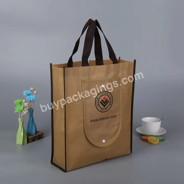 Fashion Style And Eco-friendly Recyclable Durable Foldable Pp Non Woven Shopping Bag With Customize Logo For Shopping - Buy Foldable Pp Non Woven Bag,Pp Non Woven Shopping Bag,Shopping Bag With Customize Logo.