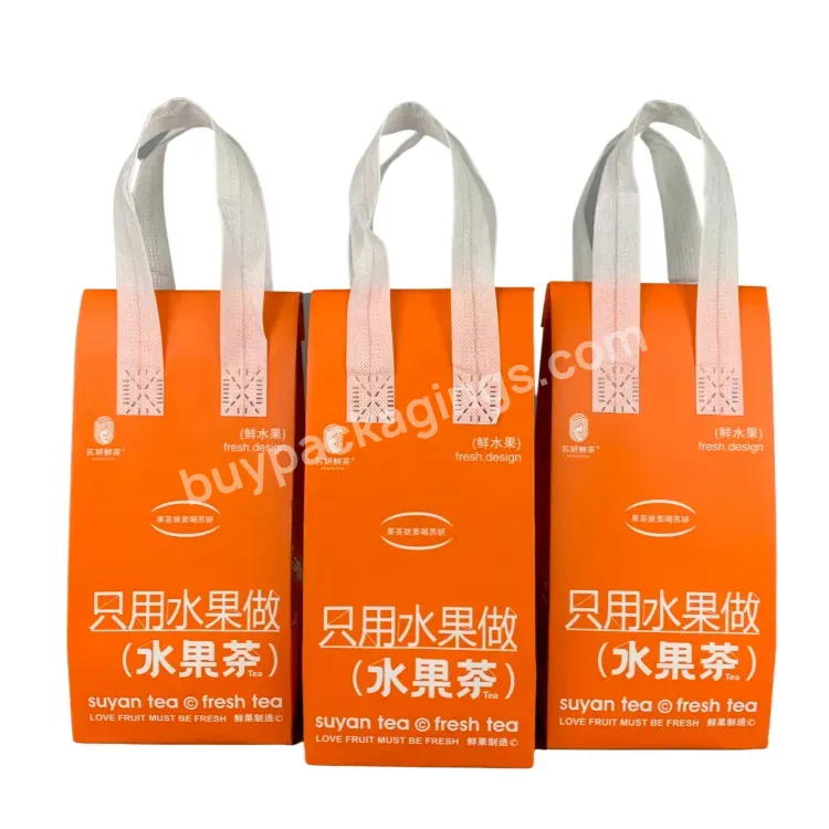 Fashion Style Eco Friendly Wholesale And Durable Foldable Waterproof Non Woven Food Shopping Bag With Handle - Buy Non Woven Food Shopping Bag With Handle,Non Woven Bag With Handle,Foldable Waterproof Non Woven Bag.