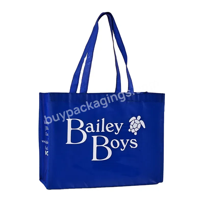 Fashion Style Reusable Shopping Non Woven Tote Bags Colorful Grocery Non Woven Polypropylene Tote Bag