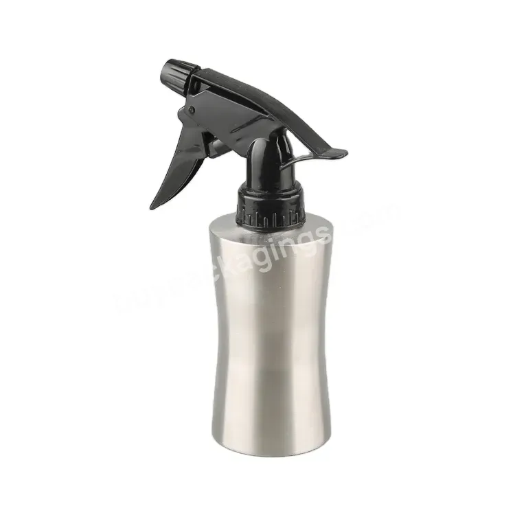 Fashion Style Stainless Steel Trigger Pump Bottle 220ml Spray Bottle For Toilet Cleaning - Buy 220ml Spray Bottle For Toilet Cleaning,Stainless Steel Trigger Pump Bottle,304 Stainless Steel Spray Bottle.