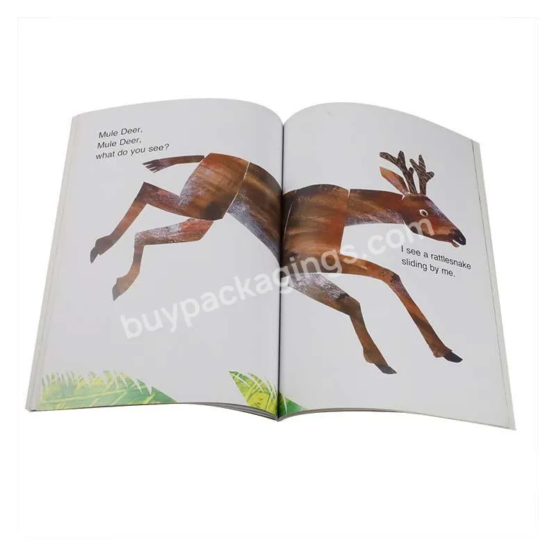 Fast printing book  Picture textbook Coated paper & paperboard printing english children books