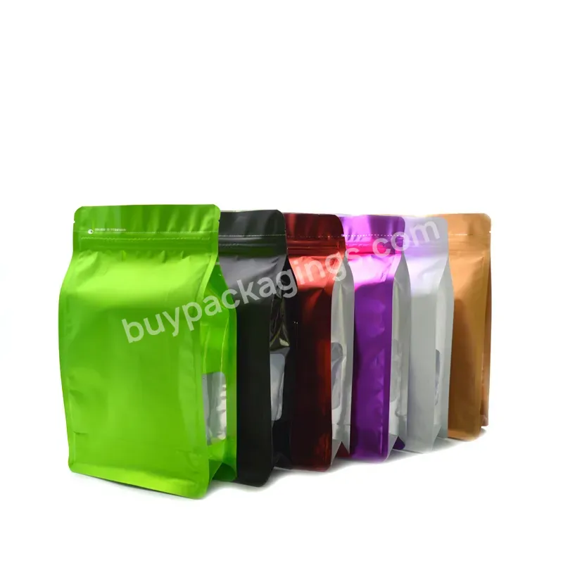 Flat Bottom Aluminium Foil Bag For Drip Coffee Packaging / Wholesale Custom Printing Coffee Bag With Valve - Buy Coffee Bag With Valve,Flat Bottom Aluminium Foil Bag,Aluminium Foil Bag For Drip Coffee Packaging.