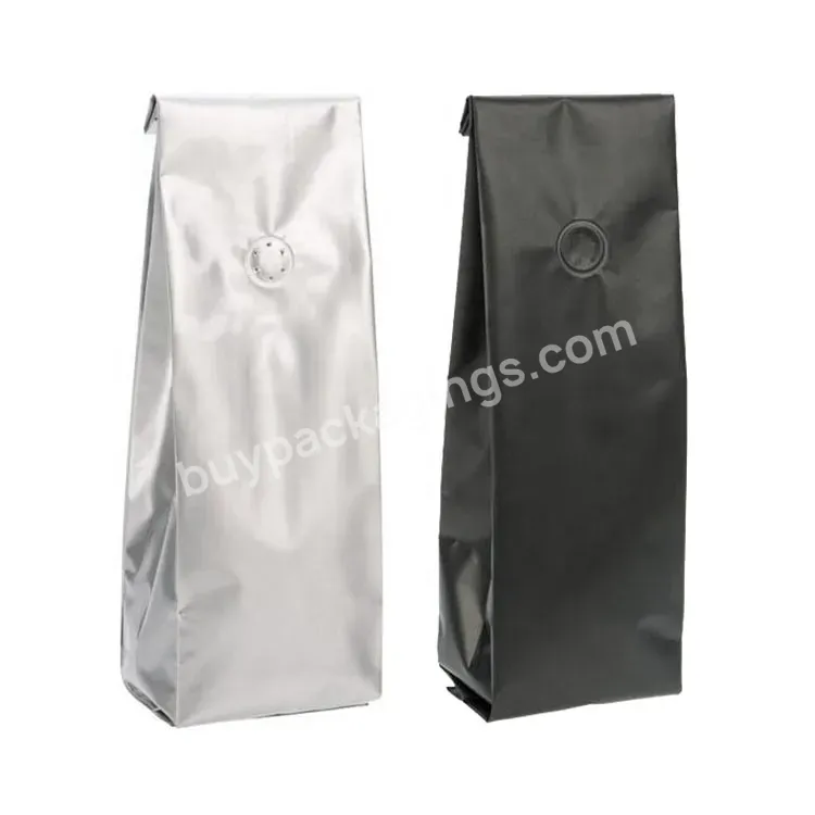 Flat Bottom Compostable Kraft Paper Coffee Packaging Bags With Tin Tie Lock Closure Zilock Coffee Pouch Bag With Valve Recycle - Buy Flat Bottom Kraft Paper Coffee Bags With Valve And Zipper,Kraft Coffee Bag With Tin Tie Packaging For Coffee,Resealab