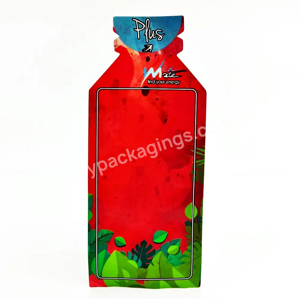 Flexible Shaped Custom Logo Food Bags Energy Gel Packaging Mylar Pouch Flat Packaging - Buy Mylar Pouch Flat Packaging,Mylar Pouch,Custom Logo Food Bags.