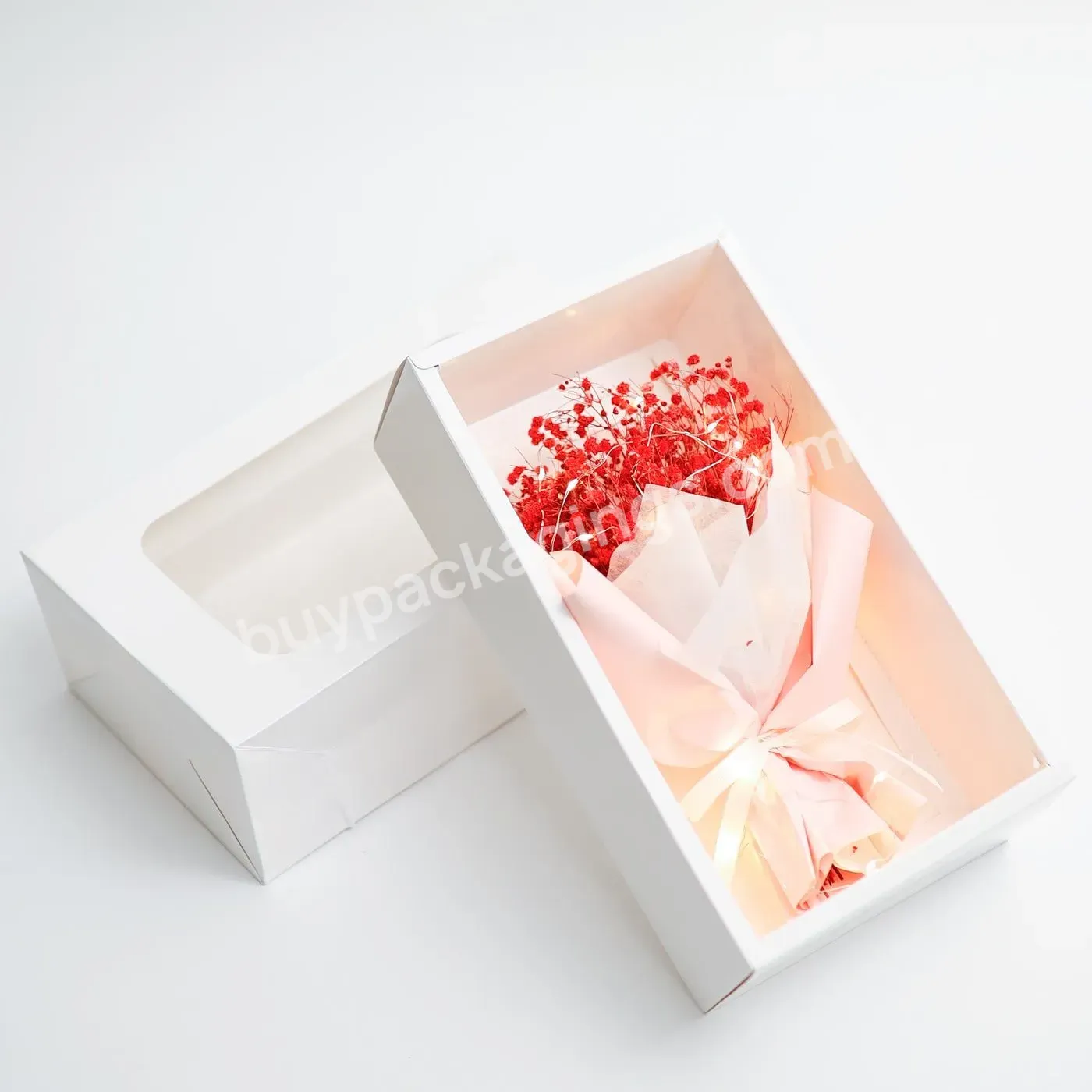 Flower Boxes For Flowers Gift Valentines Day Rose Packaging Artificial Luxury Drawer Custom Flower Box Paper Bag With Handle - Buy Velvet Flower Box,Custom Flower Packaging Gift Box,Flower Box 2022.