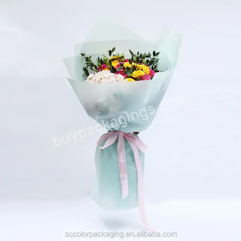 Foggy Opp Water-proof Flower Wrapping Paper Wholesale - Buy Wrapping Paper,Water-proof Wrapping Paper,Flower Wrapping Paper.