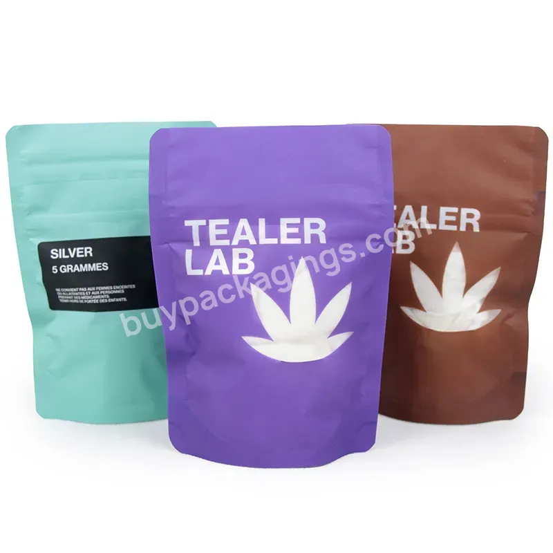 Foil Laminated Plastic Resealable Ziplock Bags Exit Edibles Packaging Smell Proof Candy Gummies 3.5g Mylar Bags Custom Printed - Buy Custom Mylar Bags With Leaves Window,Smell Proof Ziplock Bolsas Packaging 3.5 Resealable 1 Gram 4g Custom Printed Can