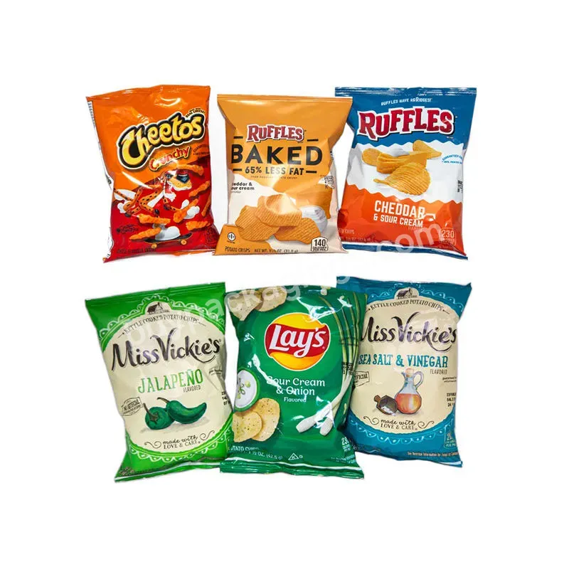 Food Empty Roll Packaging Customized Printed Plantain Paper Blank Frozen Plastic Potato Chips Bag - Buy Chips Bag,Potato Chips Bag,Plastic Potato Chips Bag.