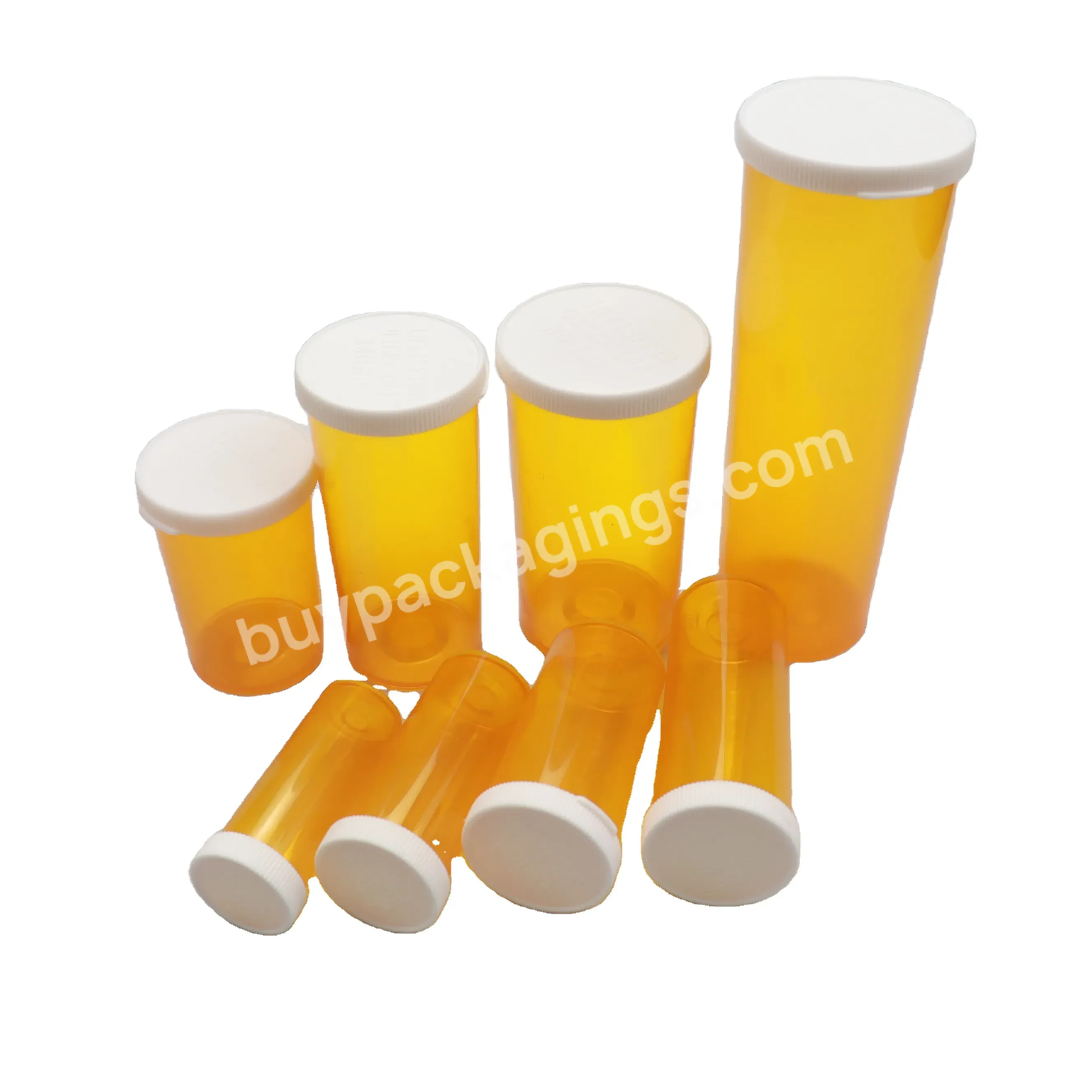 Food Grade 20dr Amber Clear Pp Plastic Customize Snap Cap Vial For Pharmacy Use - Buy Amber Plastic Vial,20dr Plastic Pill Vials,Food Grade Medicine Container.