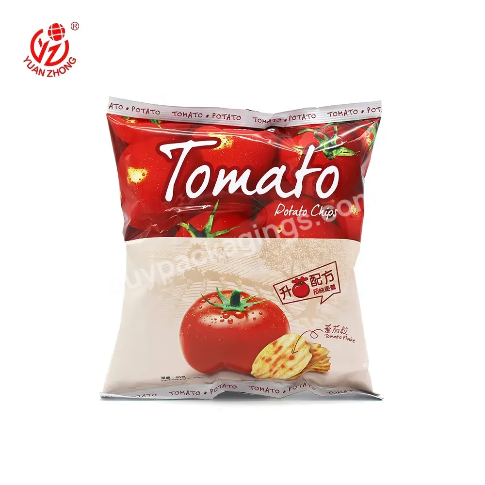 Food Grade China Factory Plastic Bag Food Packaging Film For Puffed Food,Potato Chip Packaging Bag - Buy Snack Plastic Packaging,Chips Packaging Bags,Plastic Bag Food Packaging.