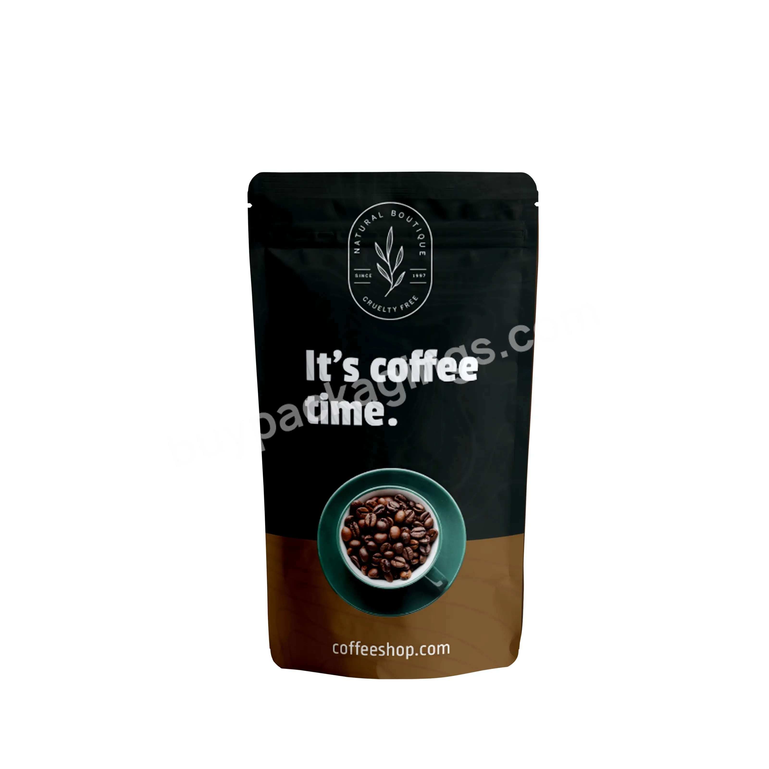 Food Grade Clear Recycle Coffee Bean Stand Up Bag Custom Printed Smell Proof Coffee Bags With Valve - Buy Coffee Bags Custom Printed Valve,Clear Recycle Coffee Bean Bag,Coffee Bag Stand Up.