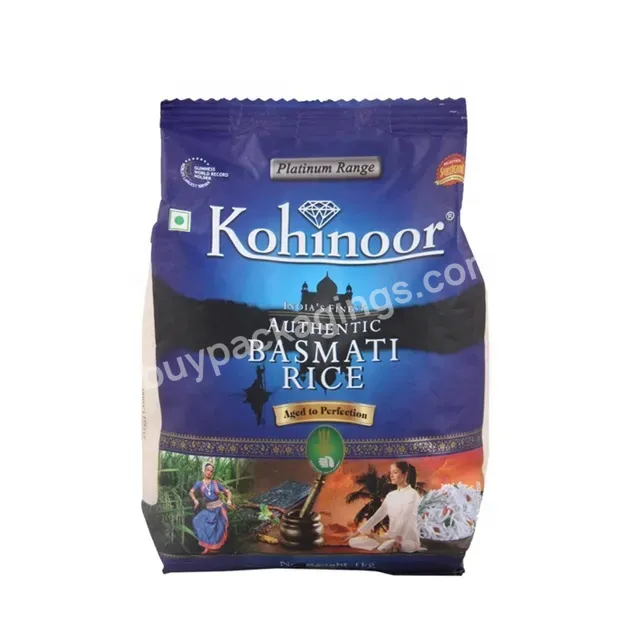 Food Grade Custom Logo Design Heat Seal Side Gusset Bangladesh Malaysia Rice Packing Bag In Dubai - Buy Basmati Rice Bag,Rice Bag 5kg,Rice Bag 1kg 2kg 5kg.