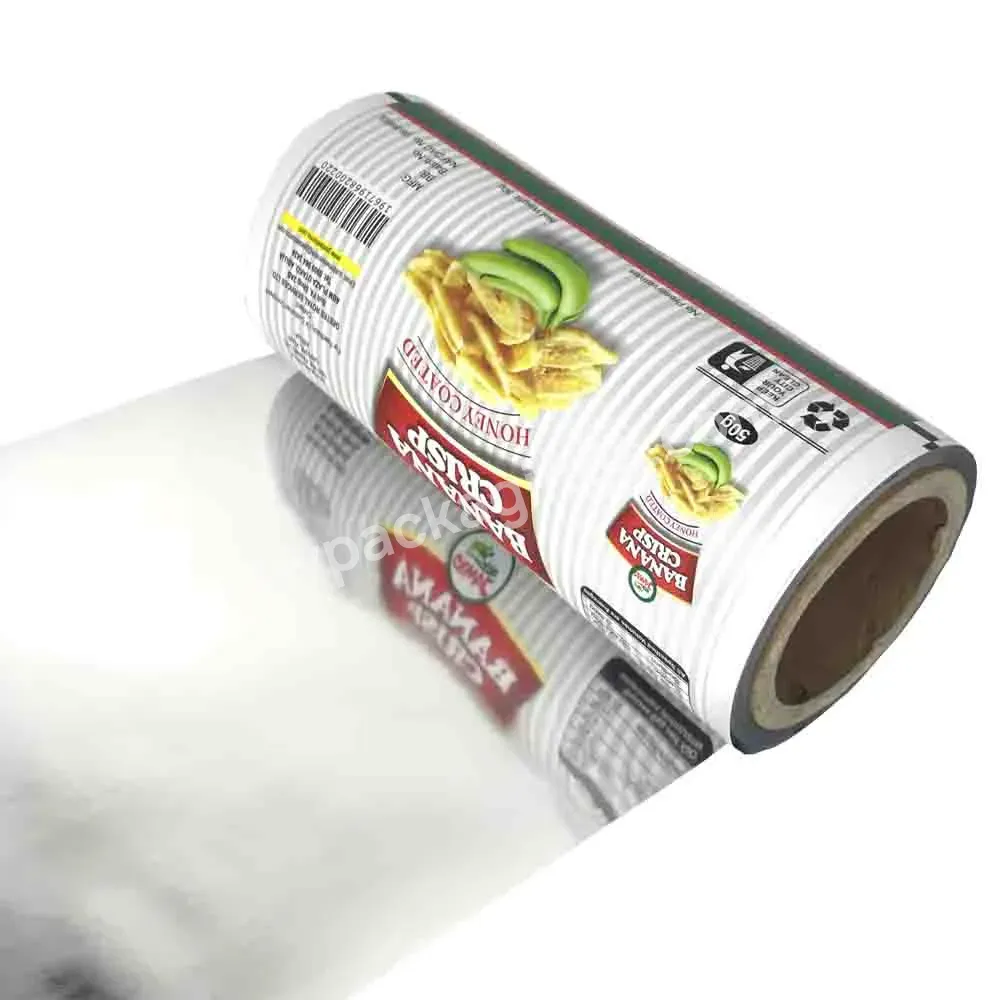 Food Grade Customized Heat Seal Metallized Laminating Pouch Film For Potato Chips Snack - Buy Metallized Film,Laminating Pouch Film,Heat Seal Film.