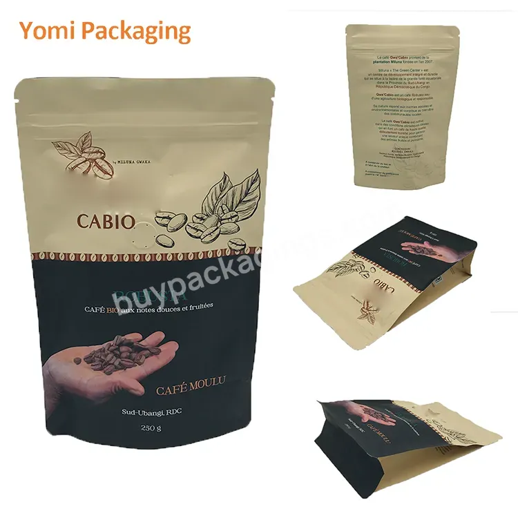 Food Grade Customized Printing Packaging 250g Coffee Bag Packaging With Valve Block Button Reusable Matt Black Coffee Bags - Buy Coffee Bag Packaging With Valve Side Gusset Reusable Matt Black Coffee Bags,Customized Printing Packaging 250g Coffee Bag