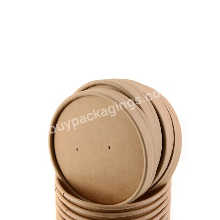 Food Grade Disposable Food Packaging Kraft 32oz Soup Cup Kraft Paper Soup Cup Paper Bowl With Lid - Buy Disposable Food Packaging Kraft 32oz Soup Cup,Kraft Paper Soup Cup,Soup Cup.