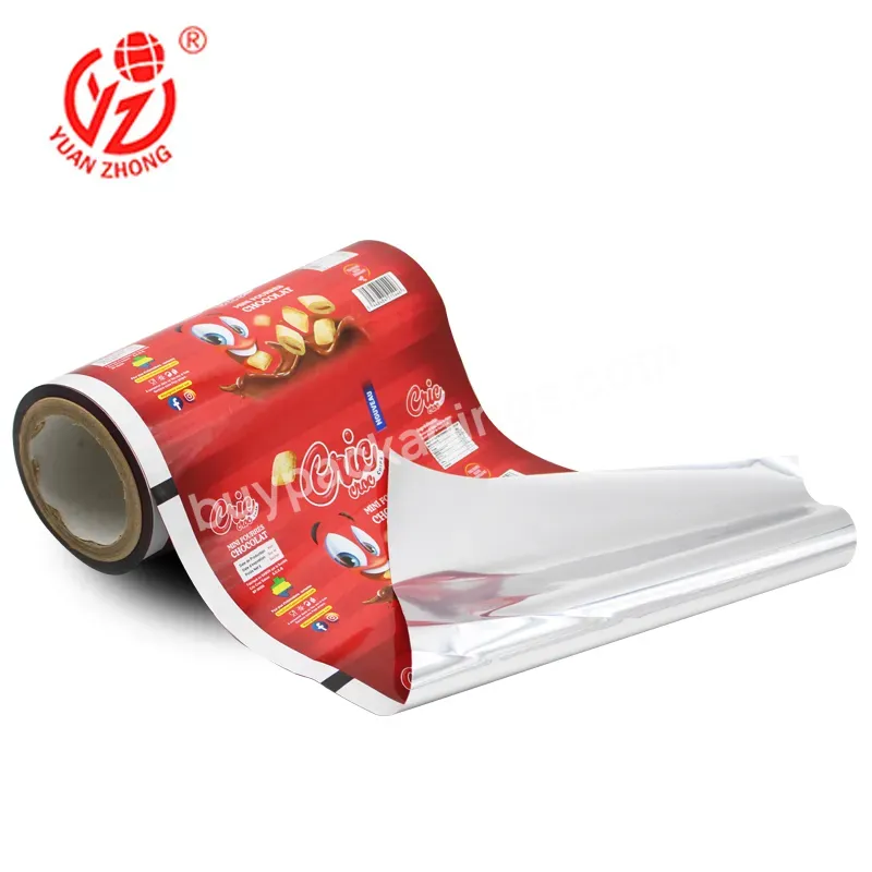 Food Grade Flexible Packaging Bopp/cpp Foil Laminated Heat Sealing Film Roll For Snack - Buy Film Roll For Snack,Heat Sealing Film Roll,Flexible Packaging.