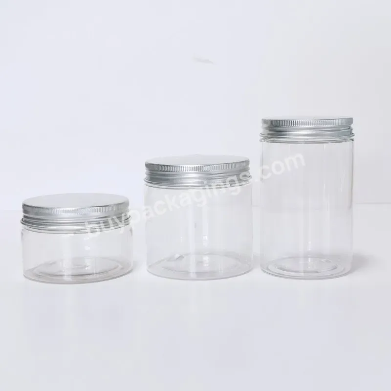 Food Grade Pet Clear Plastic Cookie Jar Transparent Empty Dry Fruit Candy Plastic Jars For Nuts - Buy Plastic Cookie Jar,Plastic Candy Jar,Jars For Nuts.