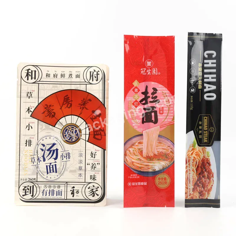 Food Grade Transparent Plastic Noodles Pasta Pouch Spaghetti Packaging Bag - Buy Spaghetti Packaging Bag,Spaghetti Packaging,Pasta Spaghetti Packaging.