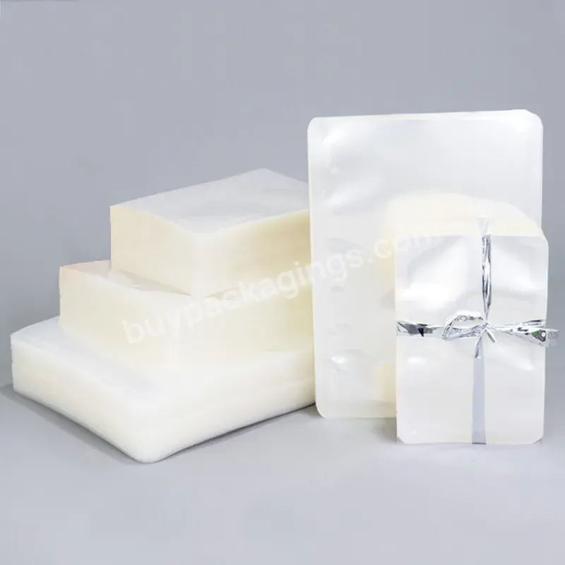 Food Packaging Bags Compressed Air Extraction Nylon Plastic Vacuum Bags Can Be Used For Cooked Sausage Packaging Bags - Buy Vacuum Sealed Bag With Printable Logo,Transparent Plastic Vacuum Bag,Vacuum Sealing Bag.