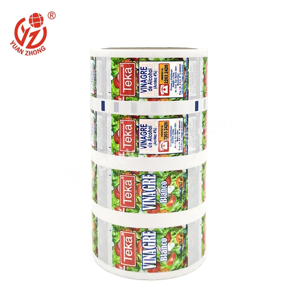 Food Packaging Plastic Roll Film Factory Custom Laminated Automatic Packaging Film For Ketchup/honey/vinegar Packaging - Buy Food Packaging Film Roll,Food Packaging Plastic Roll Film,Automatic Packaging Film.