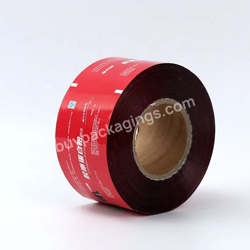 Food Safety Plastic Tomato Sauce Packaging Film Roll For Sachets Food Packaging Film For Candy Laminating Film For Coffee
