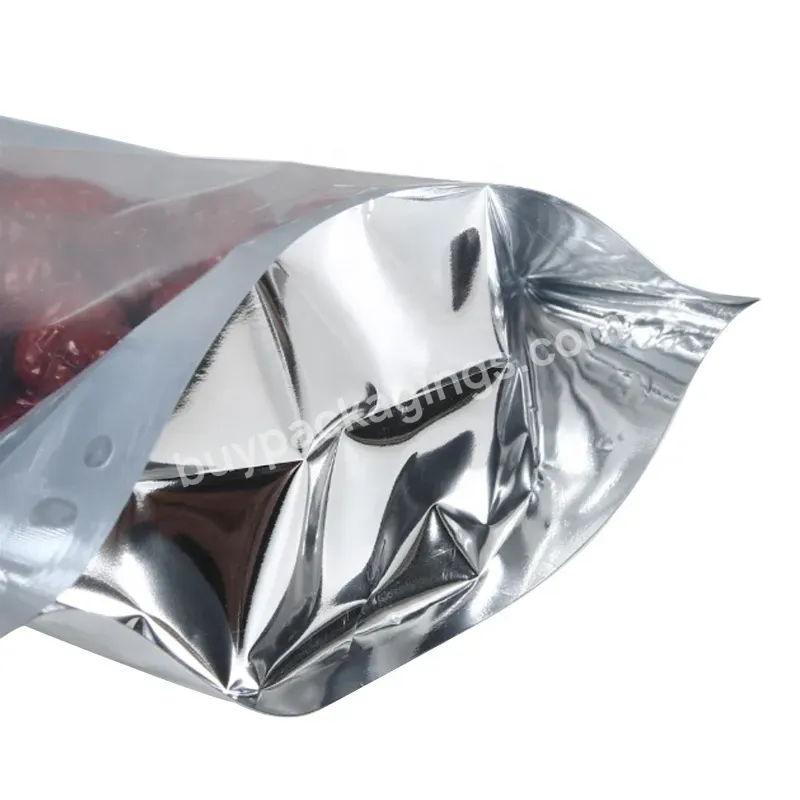 Food Storage Mylar Packaging Bag Translucent Cross Foil Self-supporting Self-sealing Zipper Food Packaging Bag - Buy Smellproof Plastic Resealable Zipper Jewelry Bag,Silver Yin And Yang Aluminized Zipper Bag,Silver Laser Self-standing Food Packaging