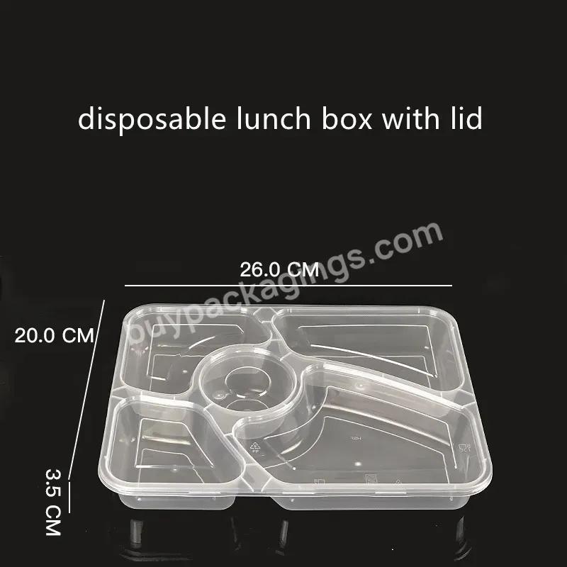 Food Takeout Containers Disposable Recyclable Food Lunch Plastic Box Eco Biodegradable Disposable Food Containers With Lids - Buy Disposable Food Containers With Lids,Food Takeout Containers Disposable,Food Lunch Plastic Box.