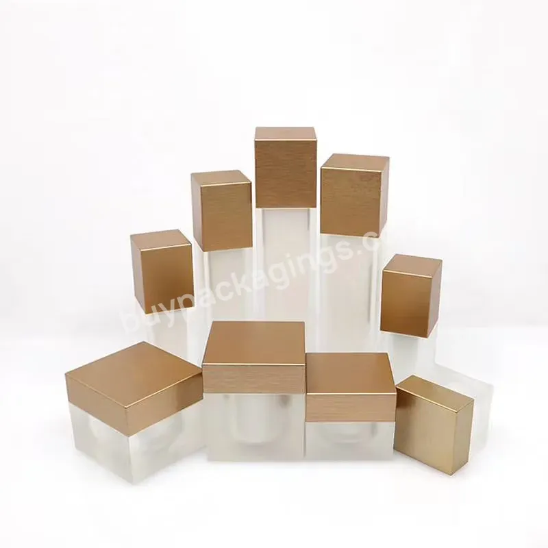 Forested Packaging Jars And Bottles Empty Cream Luxurious Cosmetic Container Set Emballage Cosmetic - Buy Acrylic Cosmetic Packaging,Skin Care Bottle Packing Set,Acrylic Jar Cosmetic Cream.