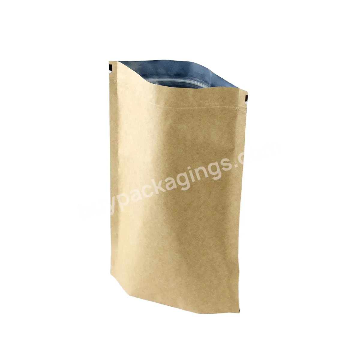 Free Design Custom Biodegradable Kraft Paper Bags Stand Up Pouch Cosmetic Heat Seal Datang Flexo Printing Customer's Logo Accept - Buy Compostable Stand Up Pouch,Compostable Kraft Pouch,Compostable Food Pouch.