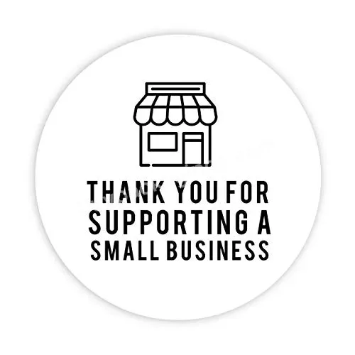 Free Design Custom Small Business Thank You Stickers Square Roll - Buy Thank You Sticker Roll,Small Business Thank You Stickers,Thank You Stickers Square.