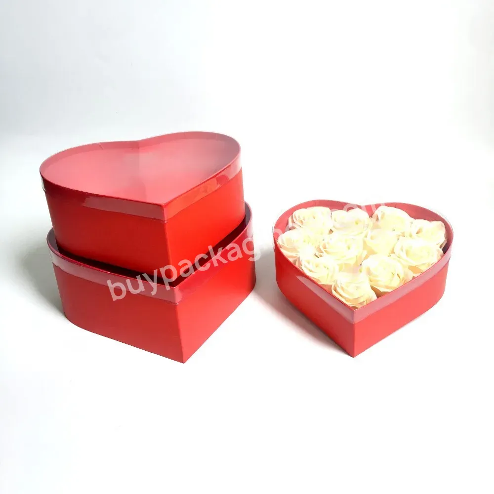 Free Design Customized Rose Soap Flower Gift Box Packaging Heart Shaped - Buy Gift Box Heart Shape,Rose Soap Flower Gift Box Heart Shaped,Gift Box Packaging Heart Shape.