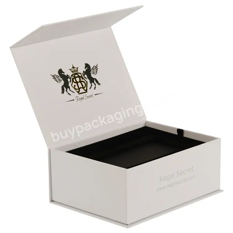 Free Design Customized White Magnetic Closure Gift Box With Ribbon - Buy White Magnetic Gift Box,Magnetic Gift Box With Ribbon,Magnetic Closure Gift Box.
