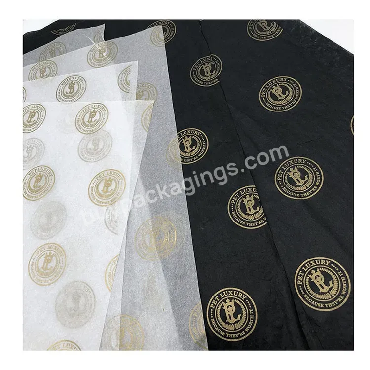 Free Design Your Personalized Gold Print Logo Packaging Gift Wrapping Tissue Paper - Buy Free Design Gift Wapping Tissue Paper,Personalized Tissue Paper,Gold Print Logo Wrapping Paper.