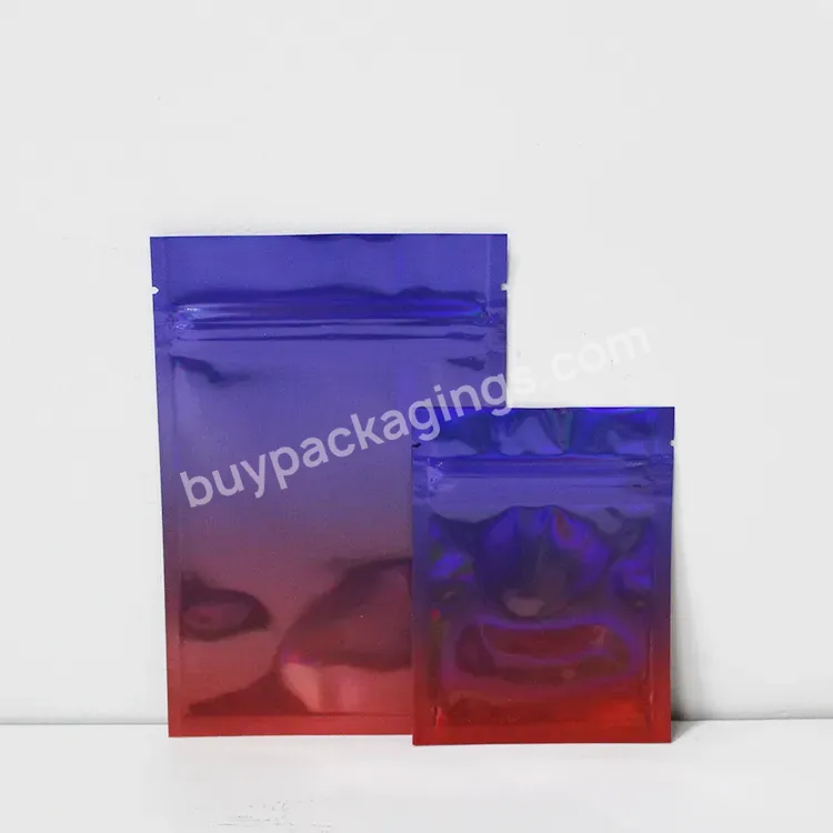 Free Sample Custom Printed Plastic Mylar Holographic Candy Packaging 3 Side Seal Bag - Buy Holographic Mylar Bags,Plastic Candy Bag Packaging 3 Side Seal Bag,Free Sample Custom Printed Plastic Mylar Holographic Candy Packaging 3 Side Seal Bag.
