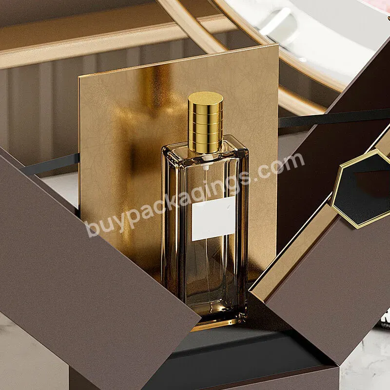 Free Sample Customized Luxury Cardboard Perfume Box Double Open Fragrance Bottle Packaging Box Perfume Packaging Box - Buy Double Door Cosmetic Packaging Gift Box,Double Open Cardboard Gift Box,Empty Perfume Box.