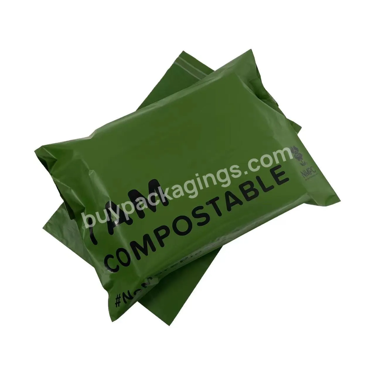 Free Sample Durable Eco Friendly Biodegradable Delivery Polly Mailer Shipping Courier Bags With Logo Compostable Mailer Bags
