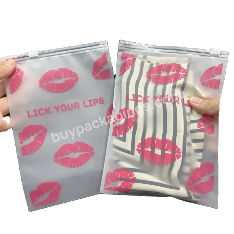 Free Sample Packaging Bags With Self Sealing Slider Zippers Frosted Zipper Bag For Clothing - Buy Matt Zip Lock Bag,Packaging Bags With Self Sealing Slider Zippers,Shirt Clothes Zip Lock Clear Ziplock Bags.