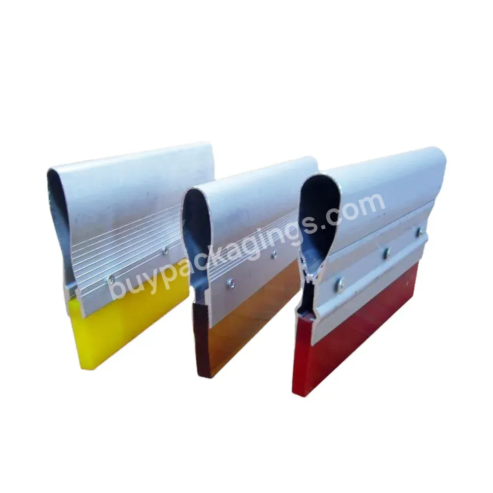Free Sample Screen Printing Squeegee Rubber With Aluminum Handle China Supplier