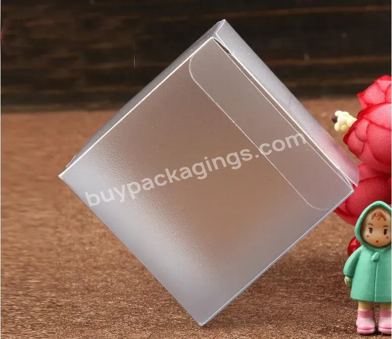 Frosted Plastic Pvc Box Packing Boxes For Gifts/chocolate/candy/cosmetic/crafts Square Matte Pvc Box - Buy Pp Corrugated Plastic Packing Box,Gift Box Packaging Rectangle,Plastic Gift Box.