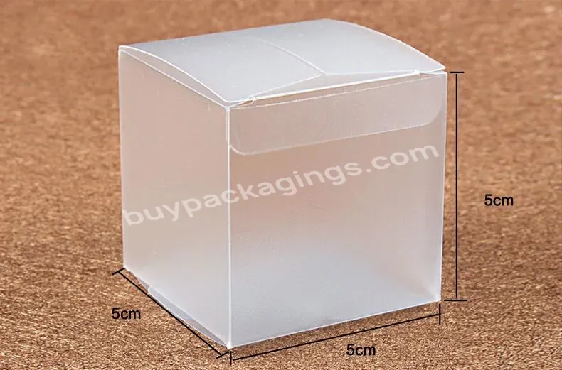 Frosted Plastic Pvc Box Packing Boxes For Gifts/chocolate/candy/cosmetic/crafts Square Matte Pvc Box - Buy Pp Corrugated Plastic Packing Box,Gift Box Packaging Rectangle,Plastic Gift Box.