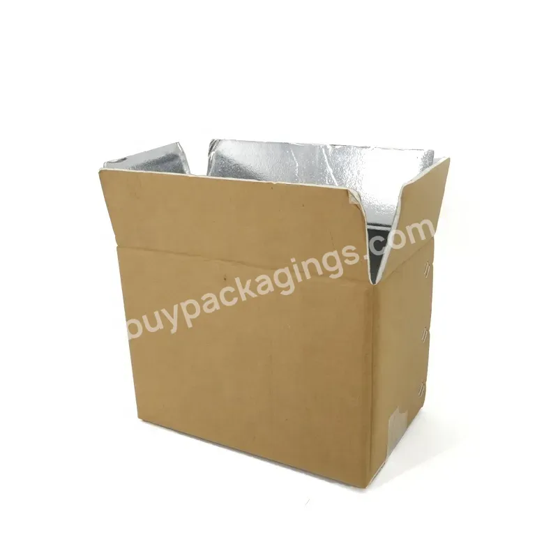 Fsc Carton Custom Box Frozen Food Insulated Container Fresh Food Insulated Freezer Cardboard Refrigerator Boxes - Buy Fsc Carton Custom Box Frozen Food Insulated Container Fresh Food Insulated Freezer Cardboard Refrigerator Boxes,Insulated Food Coole
