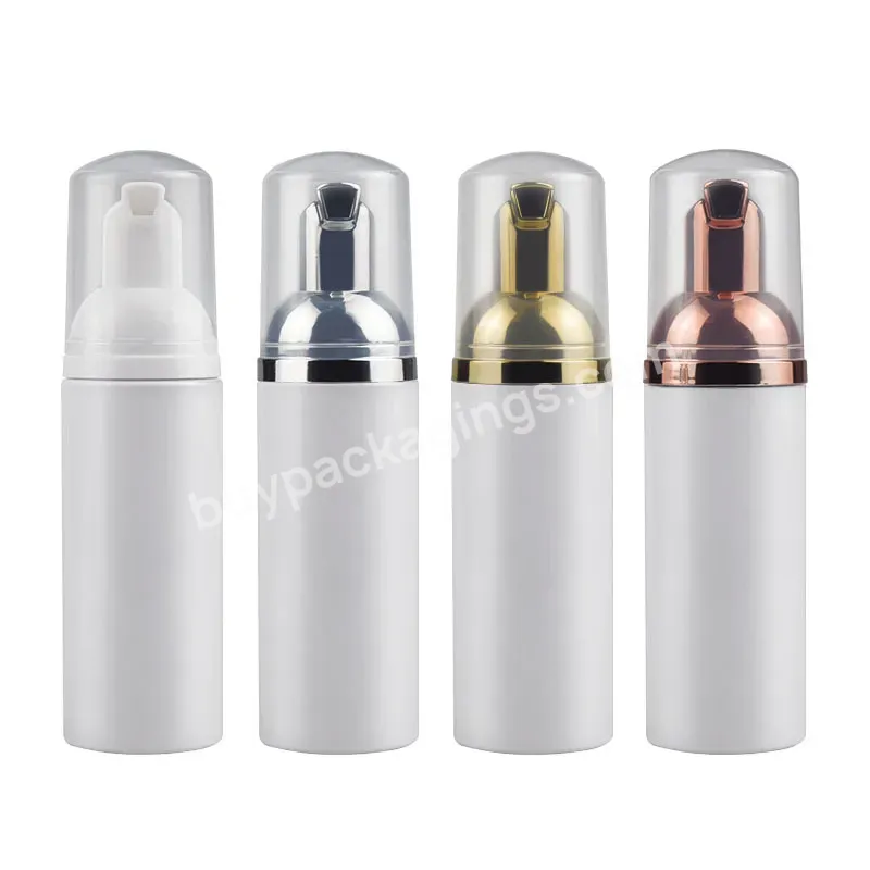 Fts 60ml Electroplated Silver Rose Gold Foam Pump Bottle Foaming Mousse Cleansing Teeth Mousse Bottle - Buy 60ml Electroplated Silver Rose Gold Foam Pump Bottle,Foaming Mousse,Cleansing Teeth Mousse Bottle.